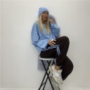 pantalone felpato con polsino clark